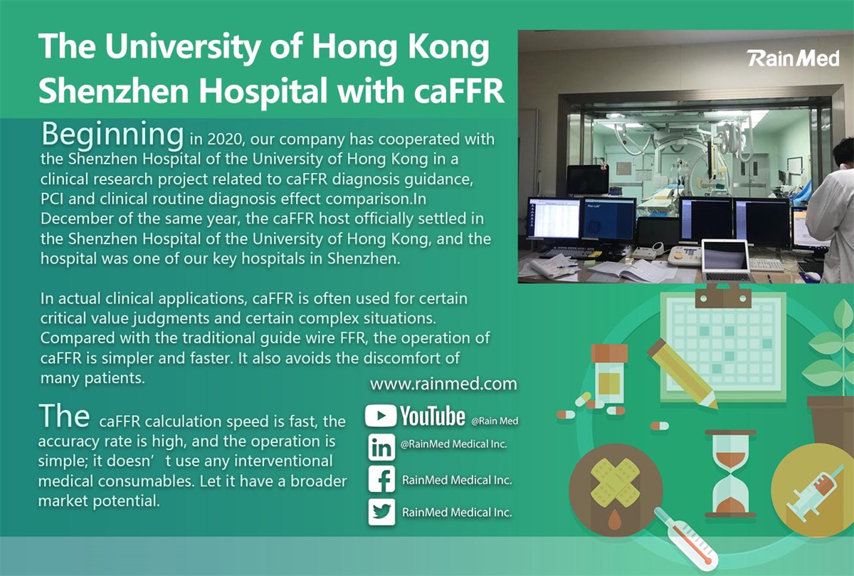 The University of Hong Kong Shenzhen Hospital with caFFR